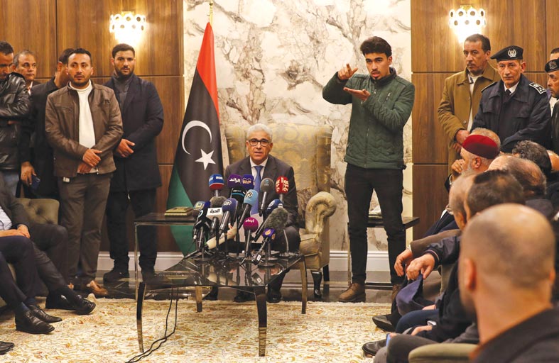 باشاغا يتعهد بحكومة تجري الانتخابات وتنشر السلام