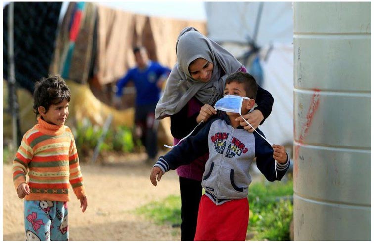 كوفيد-19 له تداعيات «مدمرة» على النازحين 