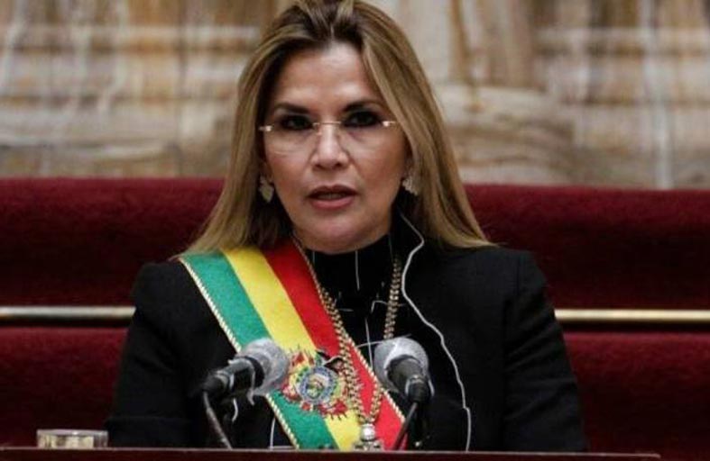   تمديد حبس رئيسة بوليفيا المؤقتة السابقة 