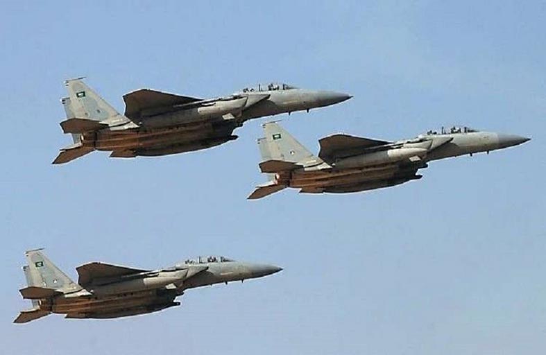 التحالف ينفذ 28 ضربة ضد الحوثيين في حجة