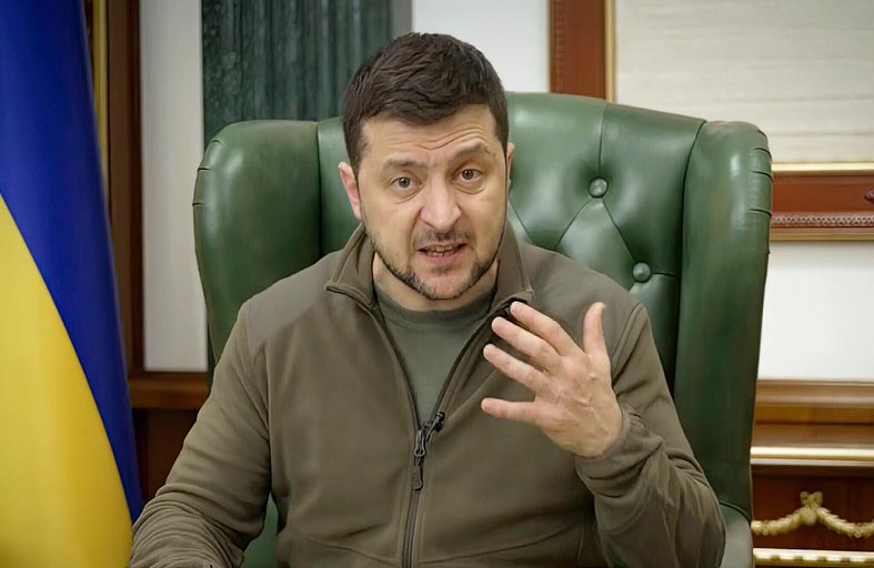الرئيس الأوكراني: مصير دونباس يتحدد في سيفيرودونيتسك