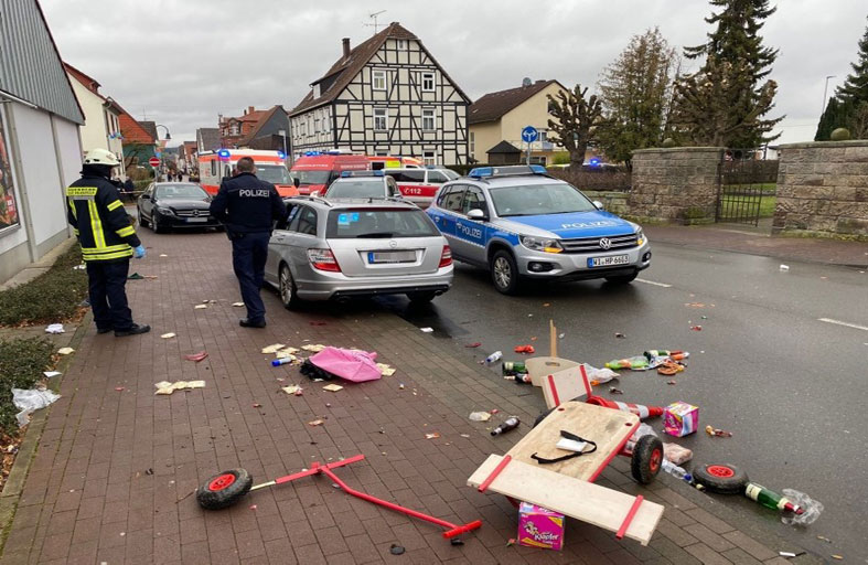52 جريحا بينهم أطفال بحادث الدهس في ألمانيا  