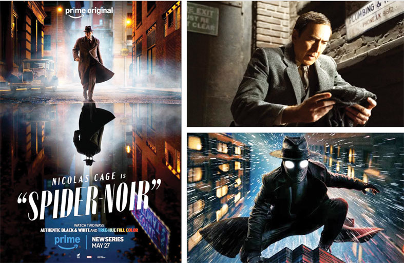 Spider Noir..  مسلسل يقدم سبايدرمان في نسخة مختلفة كبطل خارق كهل