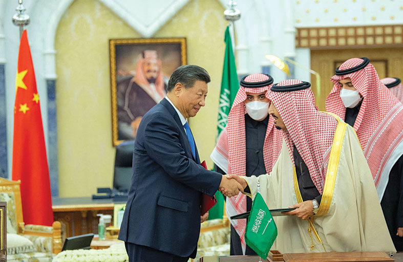رئيس الصين يتحدث عن عصر جديد للعلاقات مع العرب