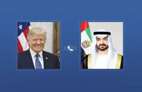 رئيس الدولة يتلقى اتصالاً هاتفياً من الرئيس الأميركي حول علاقات التعاون والتطورات في المنطقة 
