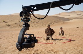 صحراء العين تتصدر مشاهد فيلم الرعب العالمي HOKUM 