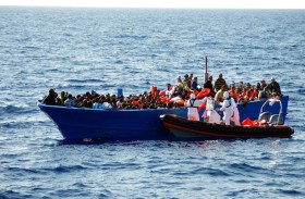 مصرع وفقدان مهاجرين في حادث غرق بالمتوسط 