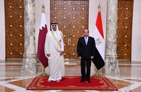 السيسي يصل  إلى قطر