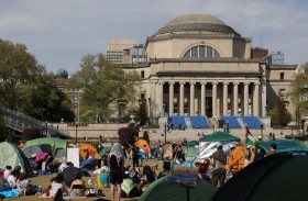 يهود يتضامنون مع فلسطين فـي الجـامعــات الأمريكيــة