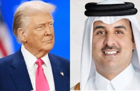 أمير قطر و الرئيس الأمريكي يبحثان  مستجدات الأوضاع في الشرق الأوسط