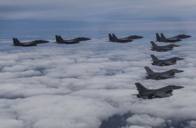 سيول تطلق مقاتلات شبح بعد رصد 180 طائرة كورية شمالية 
