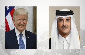 أمير قطر و الرئيس الأمريكي يبحثان  هاتفياً مستجدات الأوضاع في الشرق الأوسط