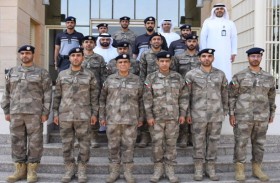 مدير قطاع الأمن الجنائي يتفقد منظومة العمل في مركز شرطة فلج هزاع